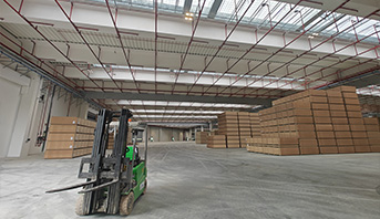 CASE HISTORY | STAFFAGGIO DI RETI SPRINKLER PER UN POLO INDUSTRIALE