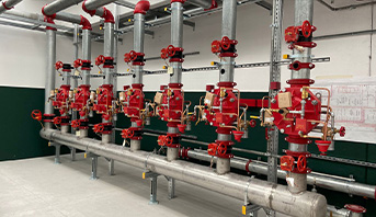 Supporto per impianti sprinkler
