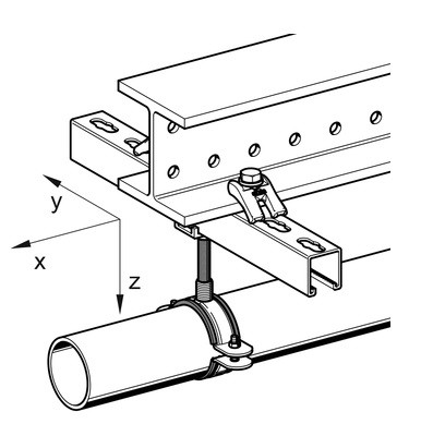 PIASTRA DI ANCORAGGIO 5P AU