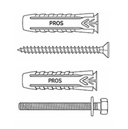 TASSELLO IN PLASTICA