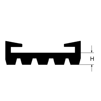 PROFILATO SILICONE L=30 m