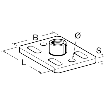 PIASTRA DI BASE GPL F 80 ST