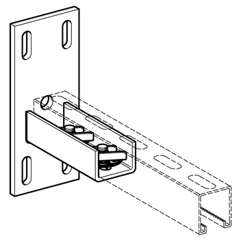 ADATTATORE PER PROFILO 41/41 SA F 100