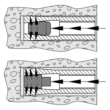 ANCORANTE A CONO INTERNO INOX