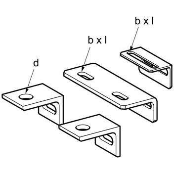 SOSTEGNO PER U-BOLT F 80