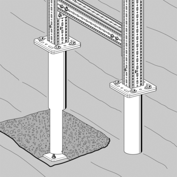 COLONNA PER COPERTURE DF AV